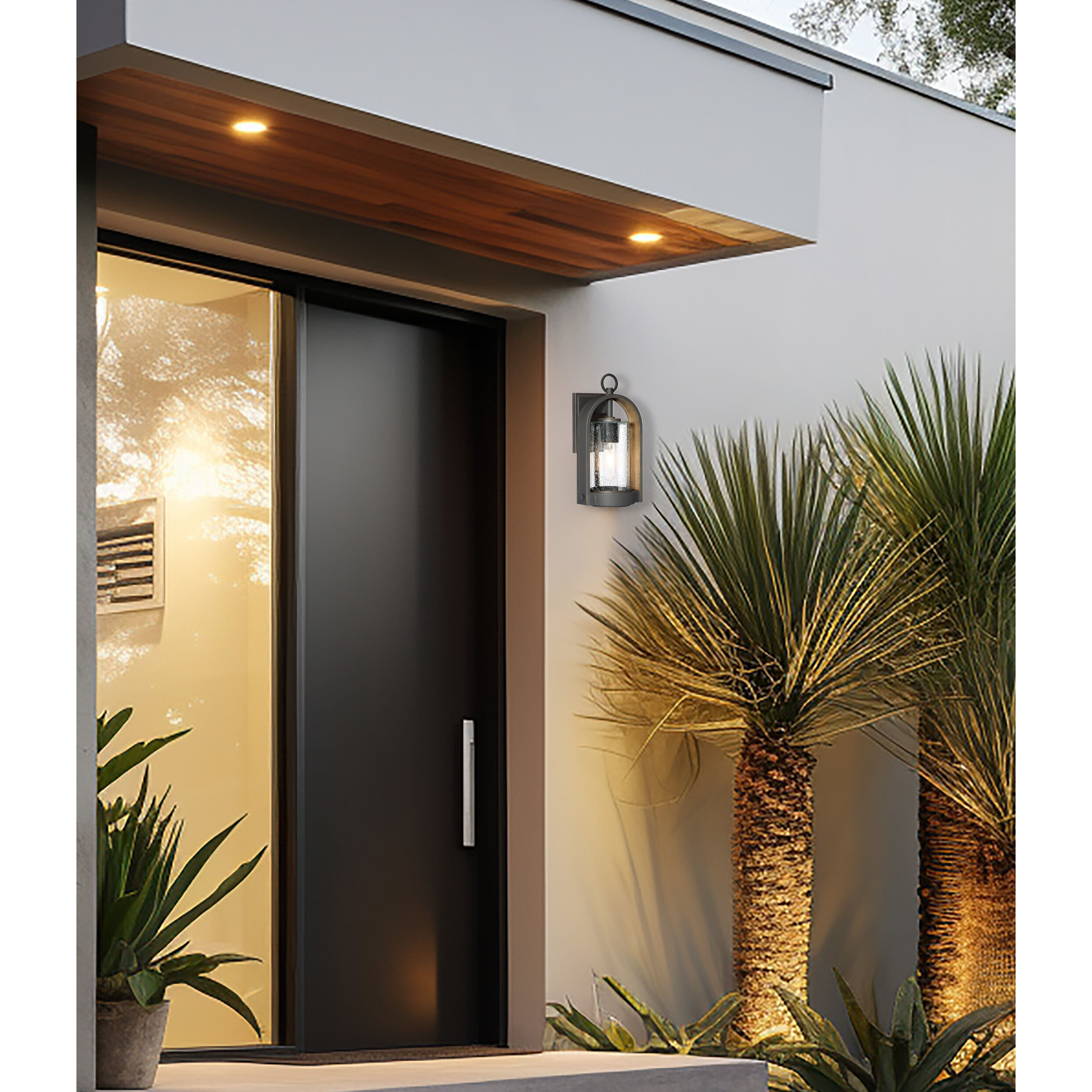 Kamstra 1 Light 14 inch Oil Rubbed Bronze/Gold Outdoor Wall Mount, Great Outdoors